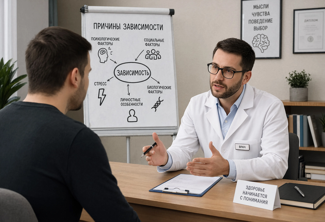 Медицинский персонал в клинике